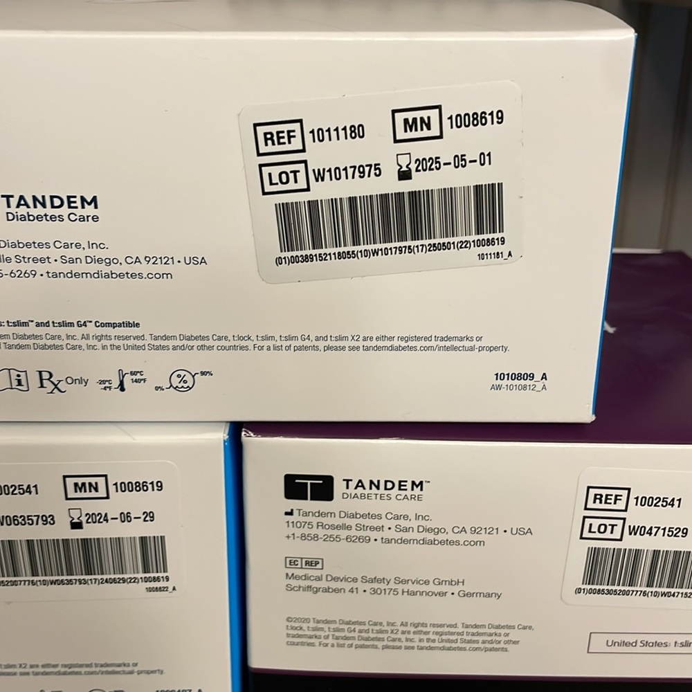 10 box new Tandem t:slim X2 3mL Cartridge - Picture 4 of 4
